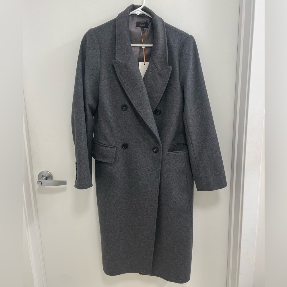 Quince - Italian Wool Double Breasted Coat